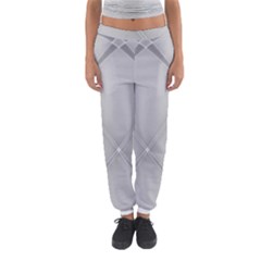 Background Light Glow White Grey Women s Jogger Sweatpants by Nexatart