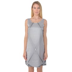 Background Light Glow White Grey Sleeveless Satin Nightdress by Nexatart