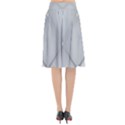 Background Light Glow White Grey Flared Midi Skirt View2