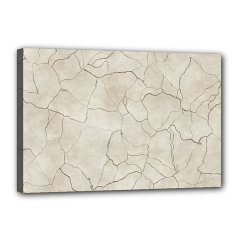 Background Wall Marble Cracks Canvas 18  X 12  by Nexatart