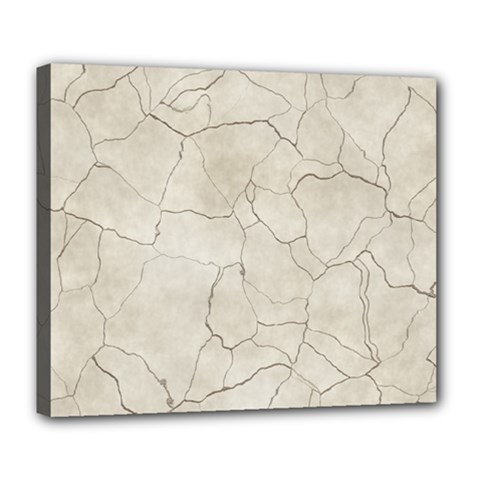 Background Wall Marble Cracks Deluxe Canvas 24  X 20   by Nexatart