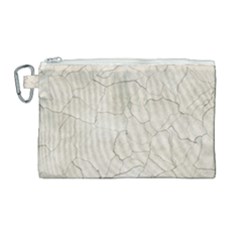 Background Wall Marble Cracks Canvas Cosmetic Bag (large)