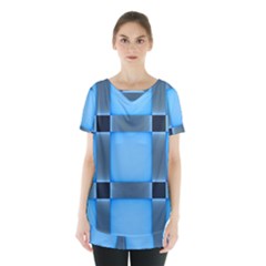 Wall Blue Steel Light Creative Skirt Hem Sports Top