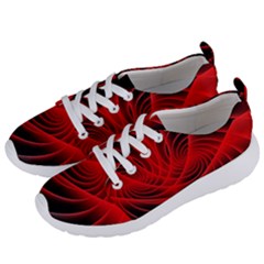 Red Abstract Art Background Digital Women s Lightweight Sports Shoes