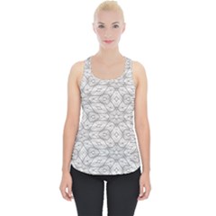 Background Wall Stone Carved White Piece Up Tank Top by Nexatart