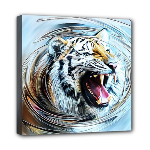 Tiger Animal Art Swirl Decorative Multi Function Bag	 by Nexatart