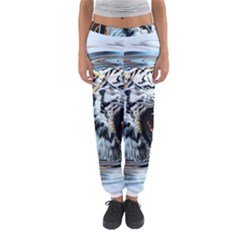 Tiger Animal Art Swirl Decorative Women s Jogger Sweatpants by Nexatart