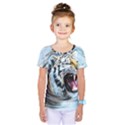 Tiger Animal Art Swirl Decorative Kids  One Piece Tee View1