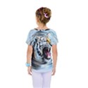 Tiger Animal Art Swirl Decorative Kids  One Piece Tee View2