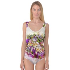 Flowers Bouquet Art Nature Princess Tank Leotard  by Nexatart