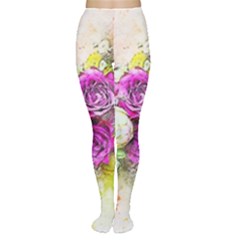 Flowers Bouquet Art Nature Women s Tights by Nexatart