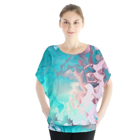 Background Art Abstract Watercolor Blouse by Nexatart