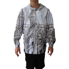 Architecture Building Design Hooded Wind Breaker (Kids)