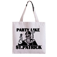  St  Patricks Day  Zipper Grocery Tote Bag by Valentinaart