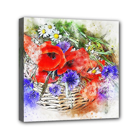 Flowers Bouquet Art Nature Canvas Travel Bag by Nexatart