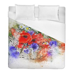 Flowers Bouquet Art Nature Duvet Cover (full/ Double Size) by Nexatart