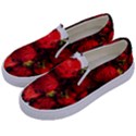 Strawberry Fruit Food Art Abstract Kids  Canvas Slip Ons View2