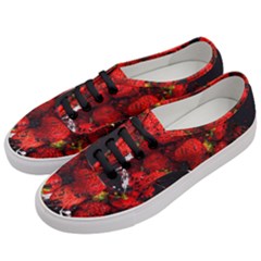 Strawberry Fruit Food Art Abstract Women s Classic Low Top Sneakers