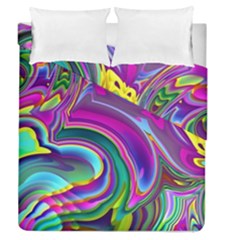 Background Art Abstract Watercolor Duvet Cover Double Side (queen Size) by Nexatart