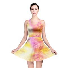 Background Art Abstract Watercolor Reversible Skater Dress by Nexatart