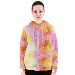 Background Art Abstract Watercolor Women s Zipper Hoodie by Nexatart