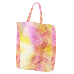 Background Art Abstract Watercolor Giant Grocery Zipper Tote