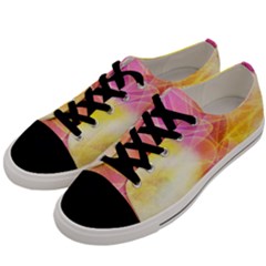 Background Art Abstract Watercolor Men s Low Top Canvas Sneakers by Nexatart