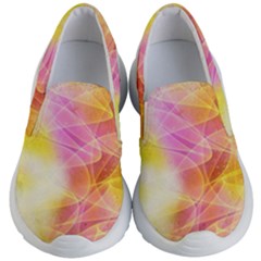 Background Art Abstract Watercolor Kid s Lightweight Slip Ons by Nexatart