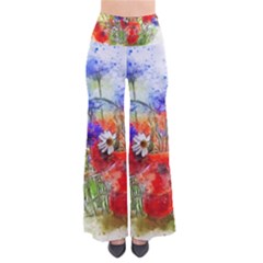 Flowers Bouquet Art Nature Pants by Nexatart