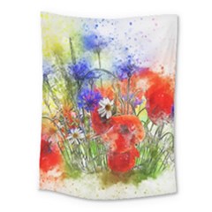 Flowers Bouquet Art Nature Medium Tapestry by Nexatart