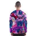 Background Art Abstract Watercolor Hooded Wind Breaker (Men) View2