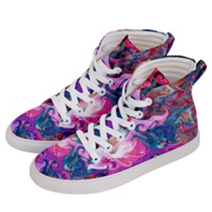 Background Art Abstract Watercolor Men s Hi-top Skate Sneakers by Nexatart