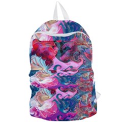 Background Art Abstract Watercolor Foldable Lightweight Backpack