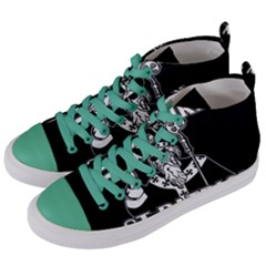  St  Patricks Day  Women s Mid-top Canvas Sneakers by Valentinaart