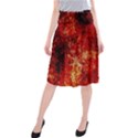 Background Art Abstract Watercolor Midi Beach Skirt View1