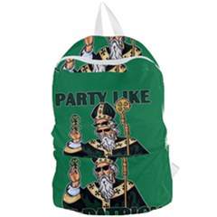  St  Patricks Day  Foldable Lightweight Backpack by Valentinaart