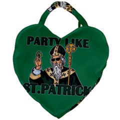  St  Patricks Day  Giant Heart Shaped Tote