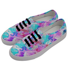 Background Art Abstract Watercolor Pattern Men s Classic Low Top Sneakers by Nexatart