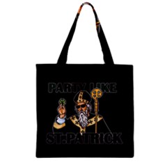  St  Patricks Day  Zipper Grocery Tote Bag by Valentinaart