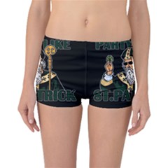  St  Patricks Day  Boyleg Bikini Bottoms by Valentinaart