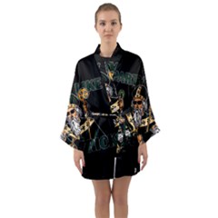  St  Patricks Day  Long Sleeve Kimono Robe by Valentinaart