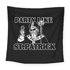  St  Patricks Day  Square Tapestry (large)