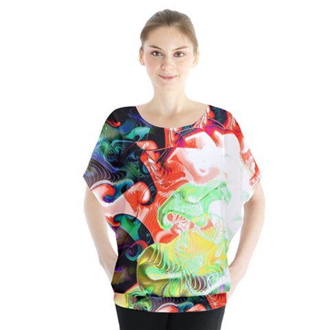 Background Art Abstract Watercolor Blouse by Nexatart