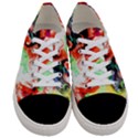 Background Art Abstract Watercolor Women s Low Top Canvas Sneakers View1