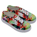 Background Art Abstract Watercolor Kids  Classic Low Top Sneakers View3