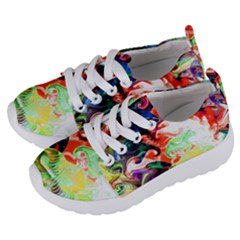 Background Art Abstract Watercolor Kids  Lightweight Sports Shoes by Nexatart