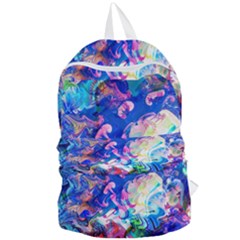 Background Art Abstract Watercolor Foldable Lightweight Backpack