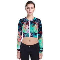 Background Art Abstract Watercolor Bomber Jacket