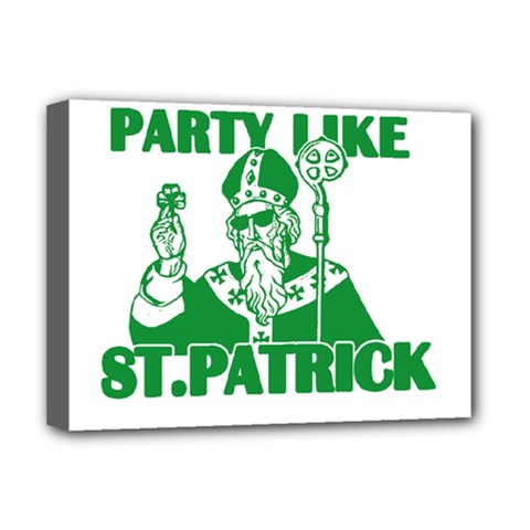  St  Patricks Day  Deluxe Canvas 16  X 12   by Valentinaart