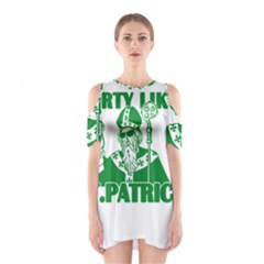  St  Patricks Day  Shoulder Cutout One Piece by Valentinaart